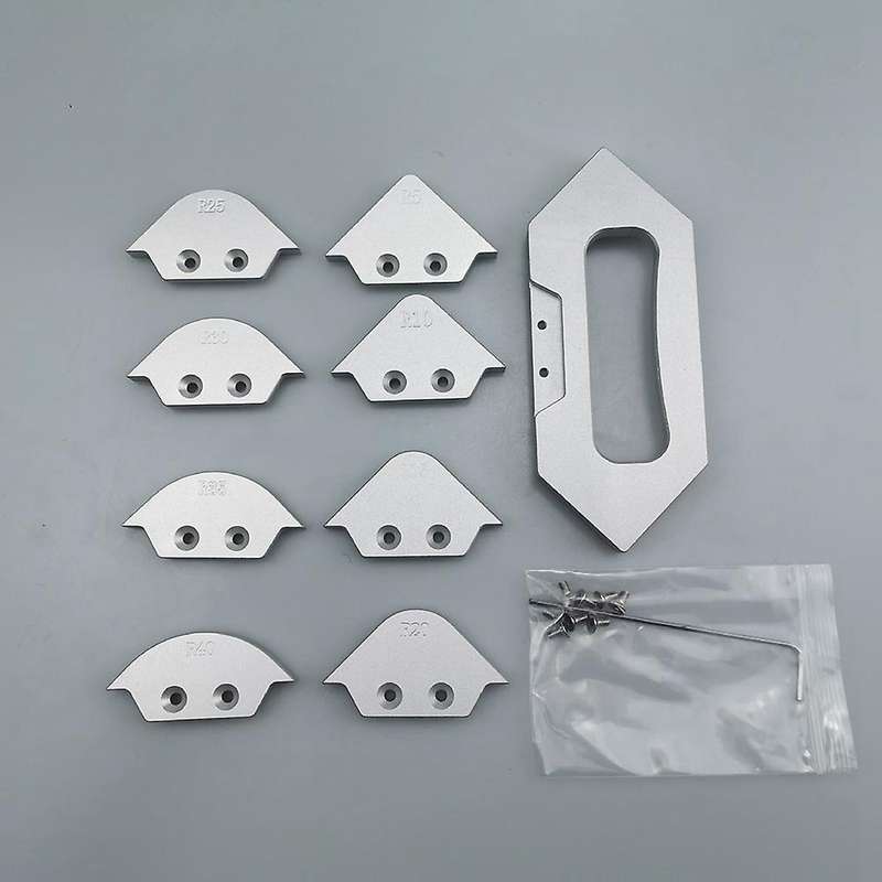 8 In 1 Corner Radius Quick Locator Jig Arc Angle Half Fillet Jig