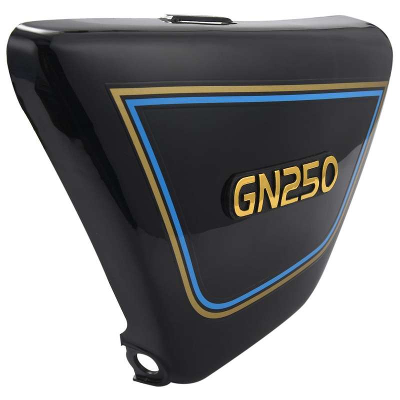 1 Pair Right & Left Frame Covers Panels for Suzuki Motorcycle Black
