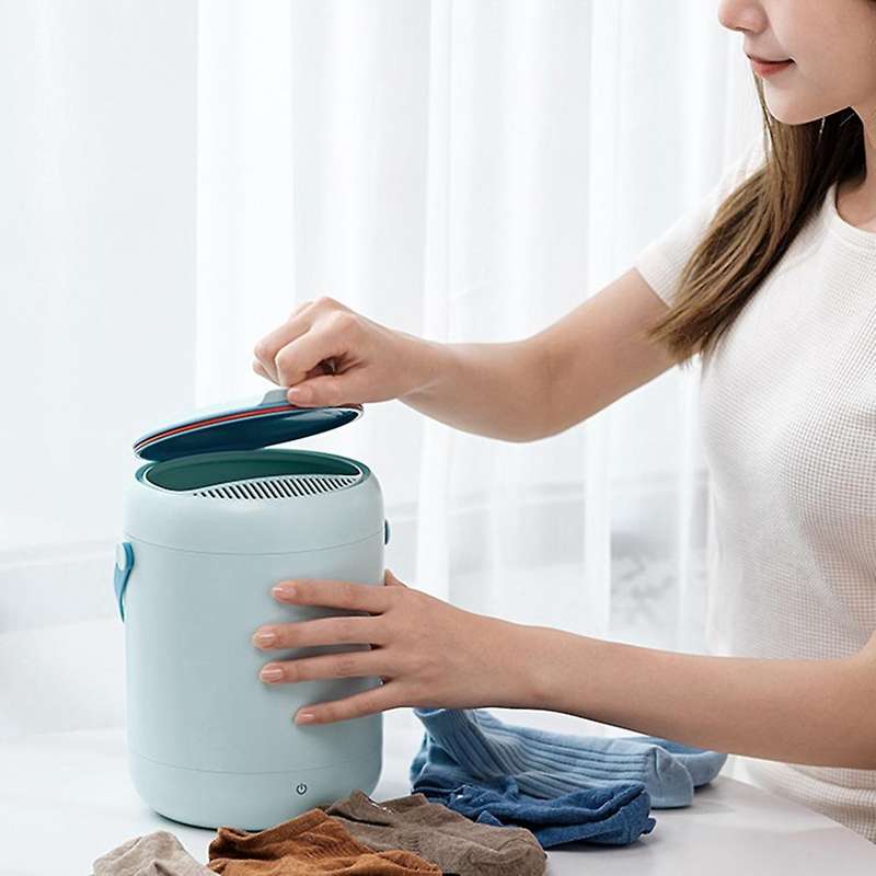 Ultrasonic Washing Machine Travel Portable Laundry Washer Eu Plug,b