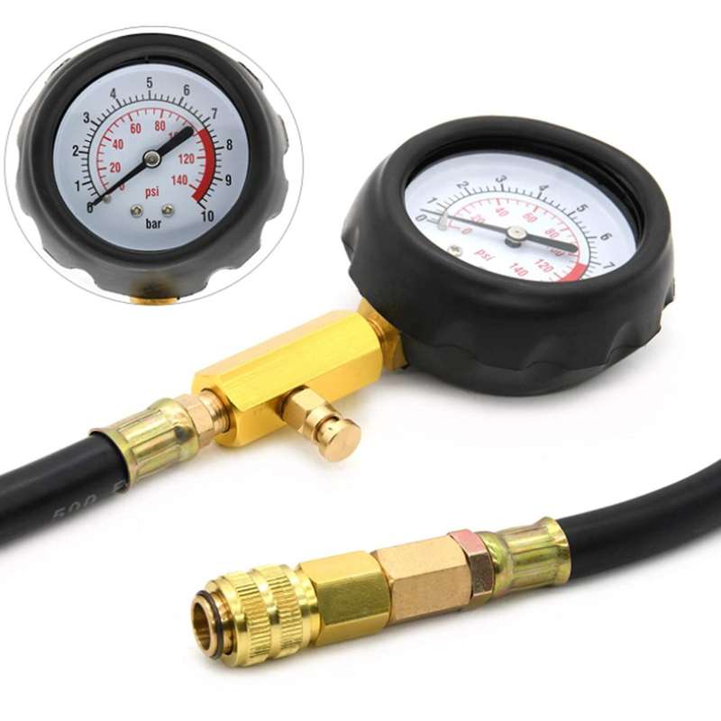 Oil Pressure Tester Kit, Psi Engine Oil Pressure Tester Gauge Tool