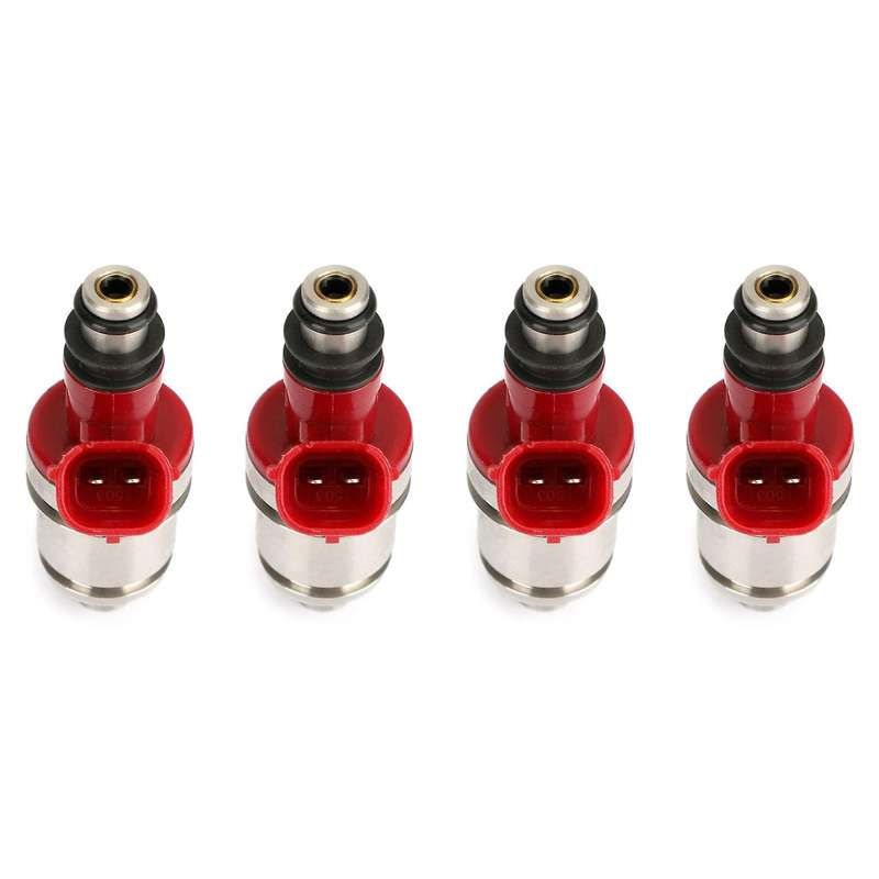 4pcs Fuel Injectors Fit for Isuzu Amigo Pickup Rodeo 2.6l 15710-77ea0