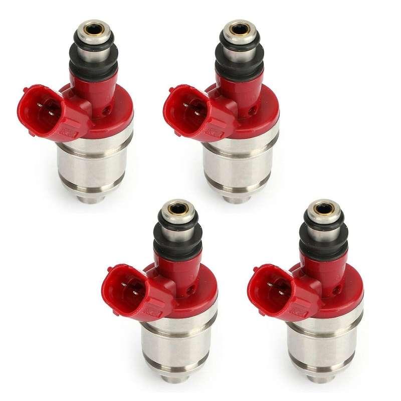 4pcs Fuel Injectors Fit for Isuzu Amigo Pickup Rodeo 2.6l 15710-77ea0