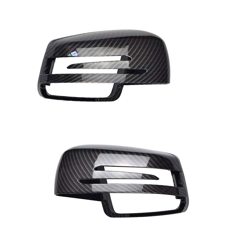 Carbon Fiber Rear Mirror Shell Cover Caps for Mercedes Benz W176 A