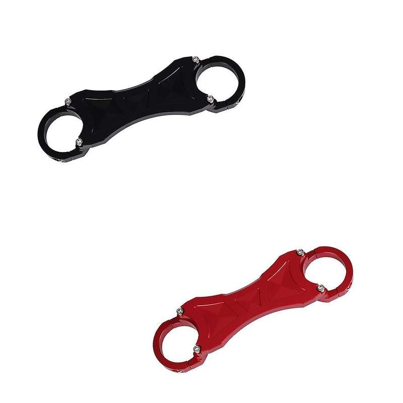 Motorcycle Fork Suspension Shock Absorber Balance Bracket(black)