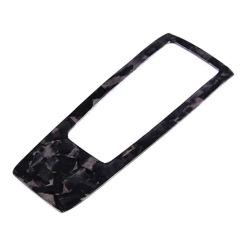 For-porsche 911 2019 Real Carbon Fiber Car Gear Panel Sticker Trim