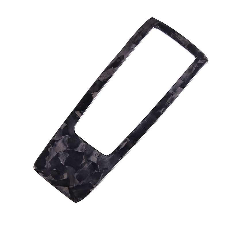 For-porsche 911 2019 Real Carbon Fiber Car Gear Panel Sticker Trim
