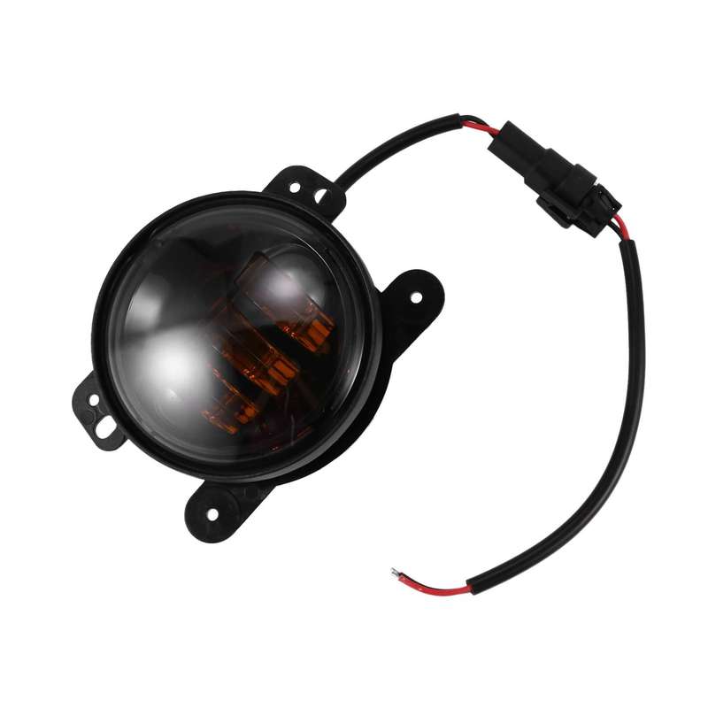 4 Inch Yellow Fog Lights for Jeep Wrangler 97-2018 Jk Tj Lj Off Road
