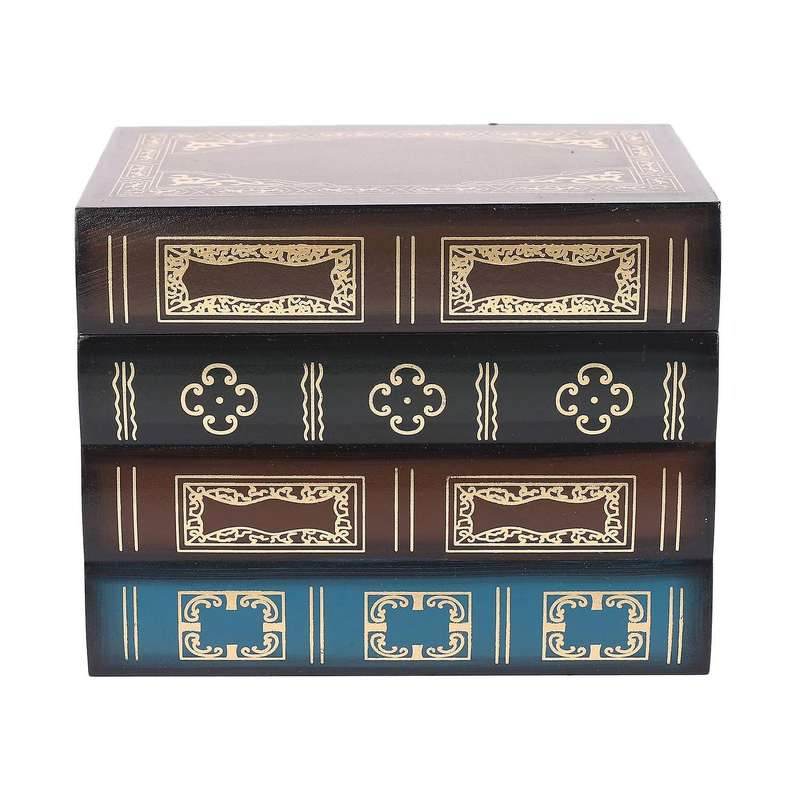 False Book Box Vintage Storage Props Book Jewelry Storage Decorative
