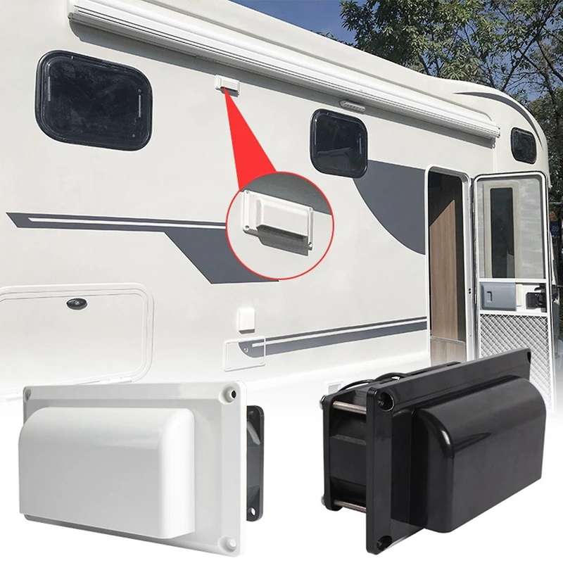 Side Air Vent Ventilation Exhaust Fan 25w for Tytxrv Caravan White