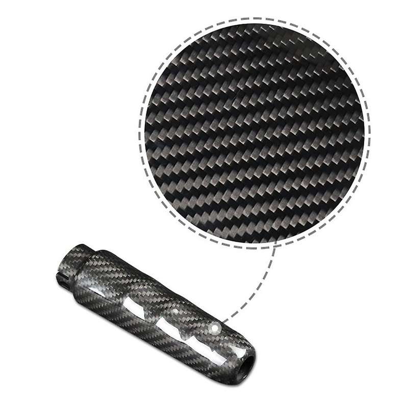 Carbon Fiber Interior Car Hand Brake Grip Cover Handbrake Trim