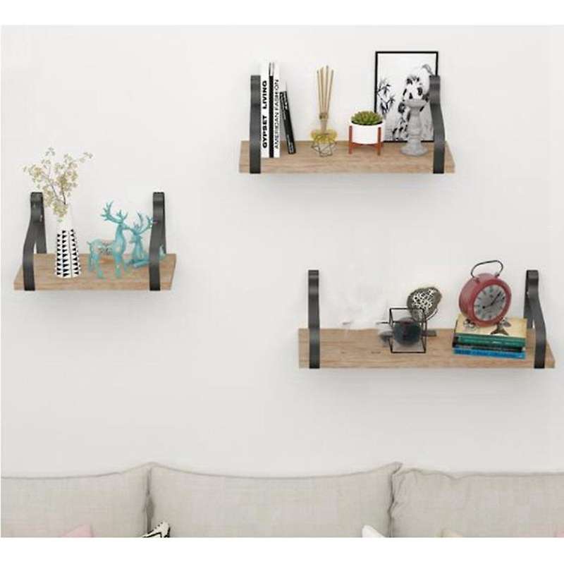Floating Shelves Wall Mounted Set Of 3 for Bedroom Living Room