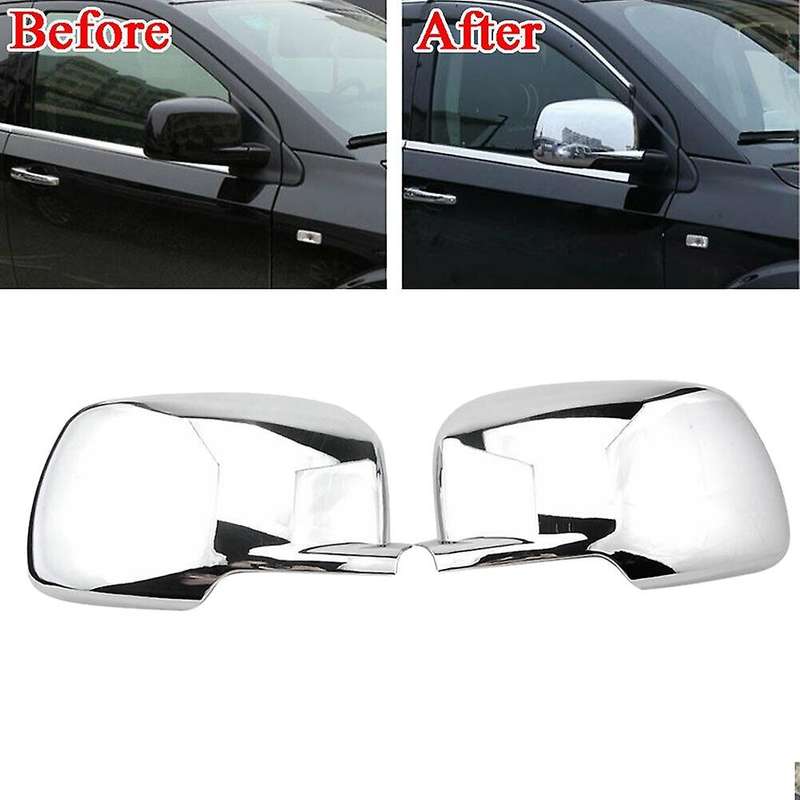 2x Side Door Rearview Mirror Cover for Dodge Journey Fiat Freemont