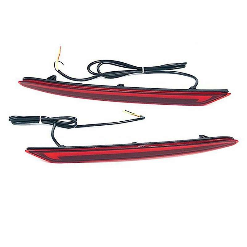 1 Pair Led Rear Fog Bumper Light Brake Light for Ford Mondeo Fusion