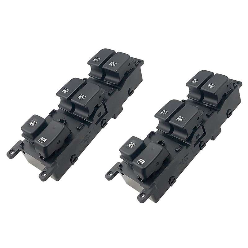 2x 93570-1d313w Electric Window Glass Lifting Control Switch for Kia