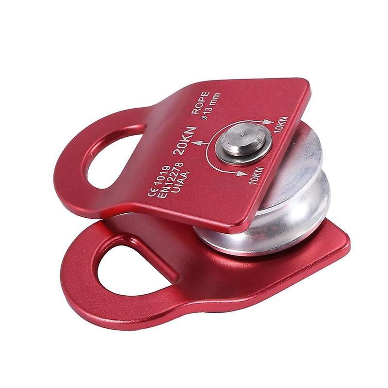 20kn Mini Pulley Mobile Micro-prusik Minding Pulley 1/2 Inch