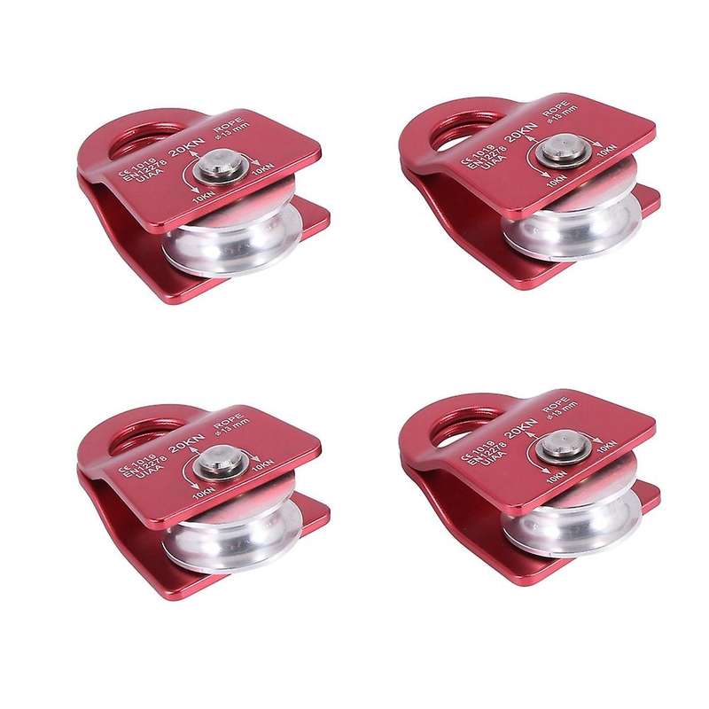 20kn Mini Pulley Mobile Micro-prusik Minding Pulley 1/2 Inch