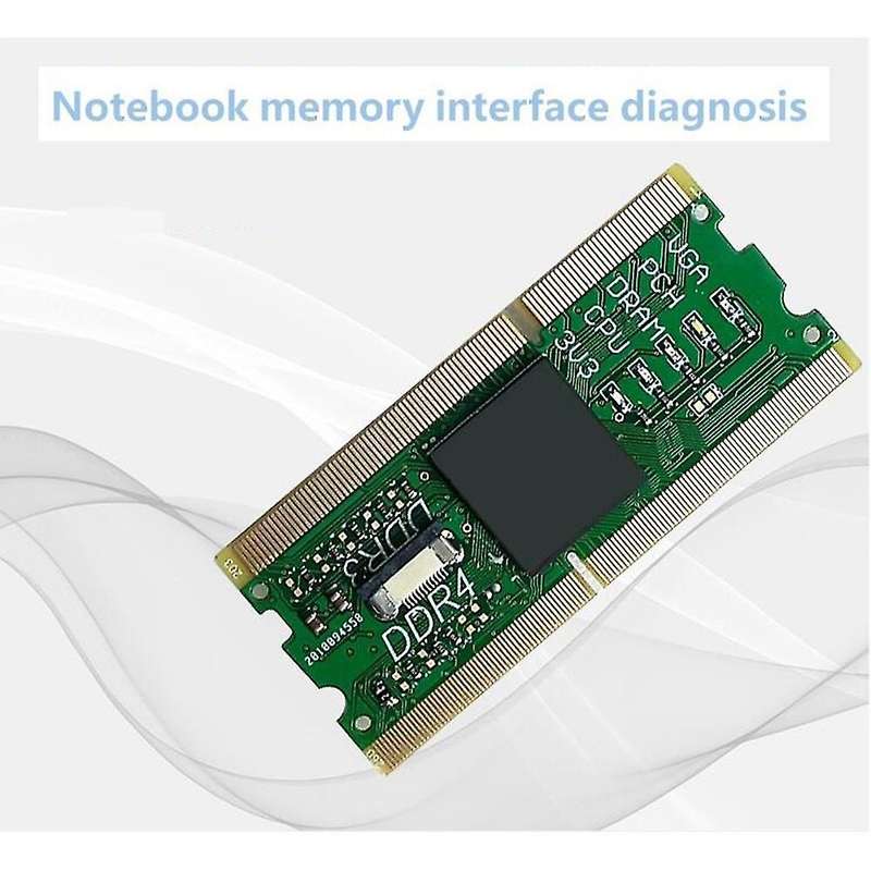 Laptop Ddr3/ddr4 Diagnostic Analyzer Test Card with Led Tester Card