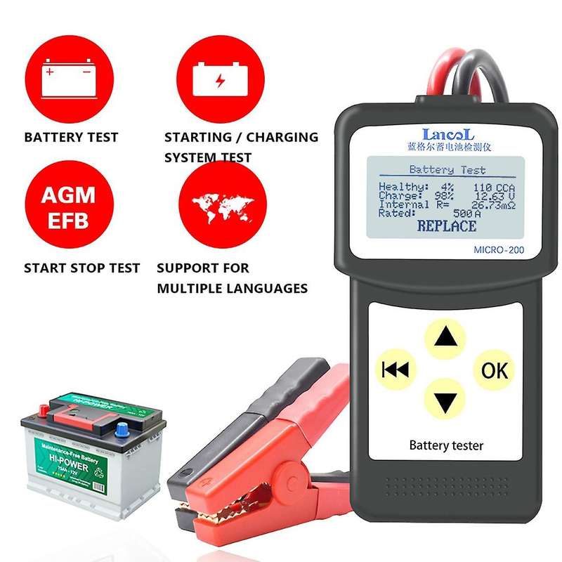 Lansl Micro200 Car Automotive Battery Tester 12v Battery System