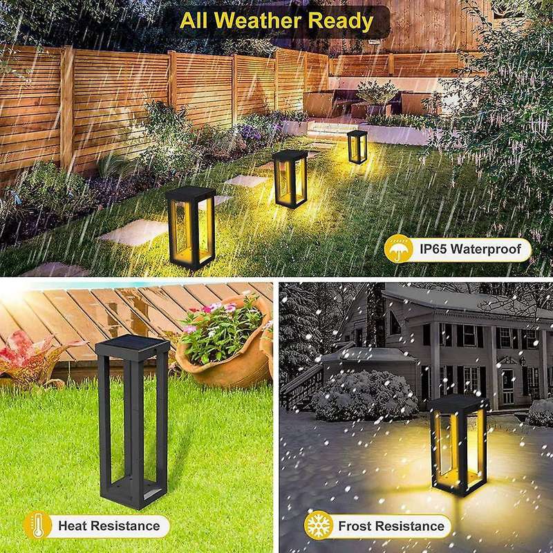 Solar Pillar Light Solar Light Fence Light,garden Floor Lamp