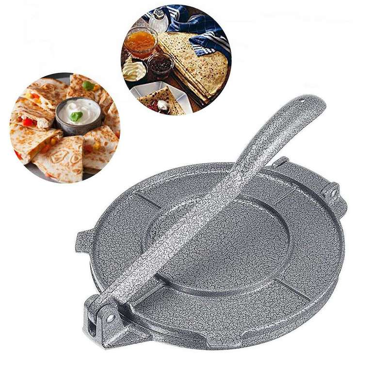 8 Inch Tortilla Press Maker Aluminum Alloy Diy Foldable Tortilla