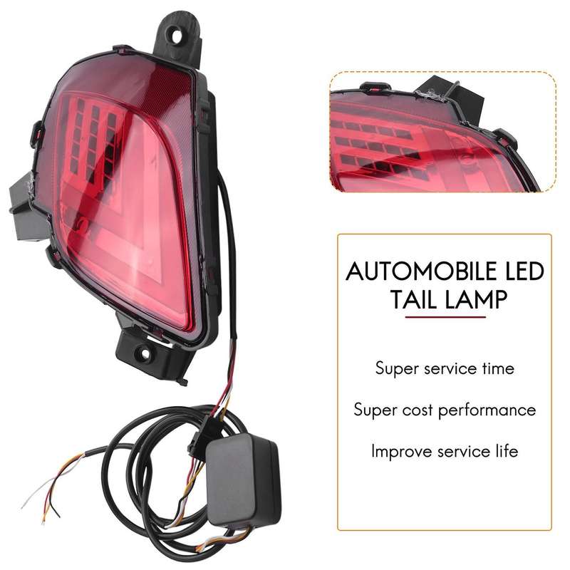 2pcs for Mazda Cx-5 Car Led Bumper Light Rear(2 Functions)
