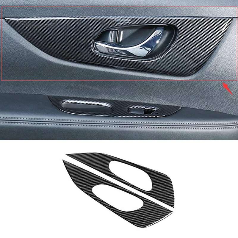 Car Interior Door Handle Bowl Cover Trim for Nissan X-trail 2014-2018