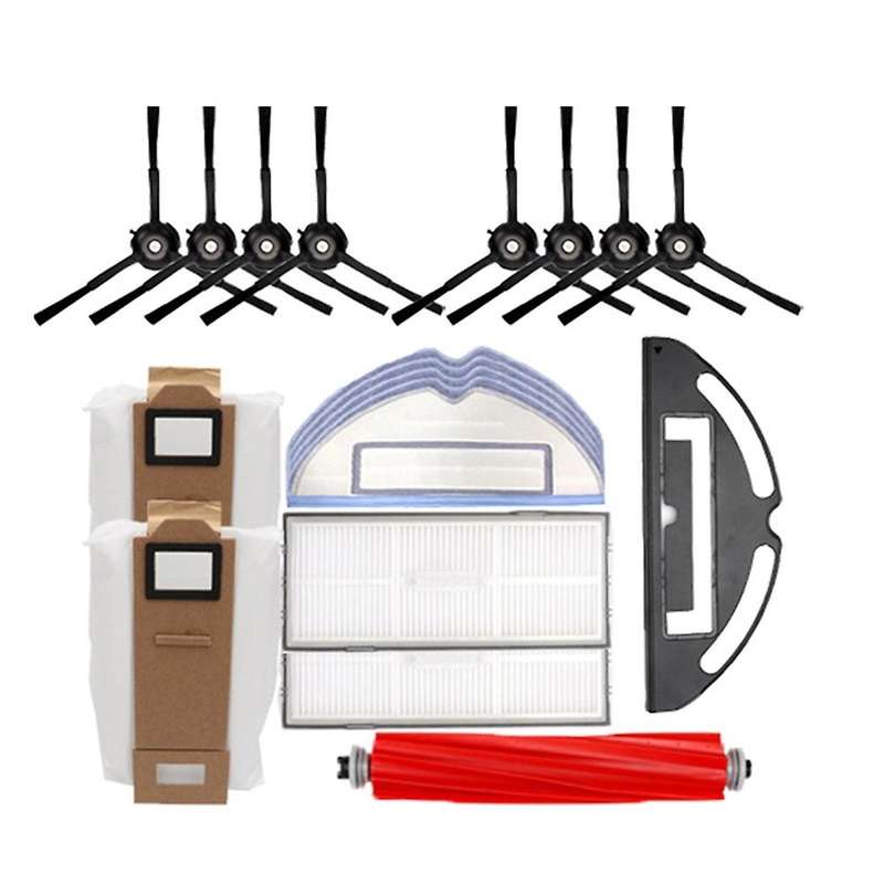 19pcs for Roborock G10/t7splus/s7 Side Brush Filter Screen Rag Holder