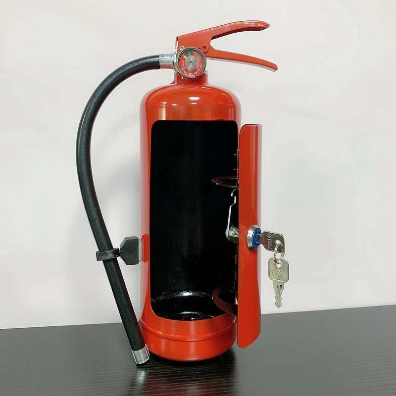 Fire Extinguisher Shape Container Whisky Beer Rack Machine Mini Bar