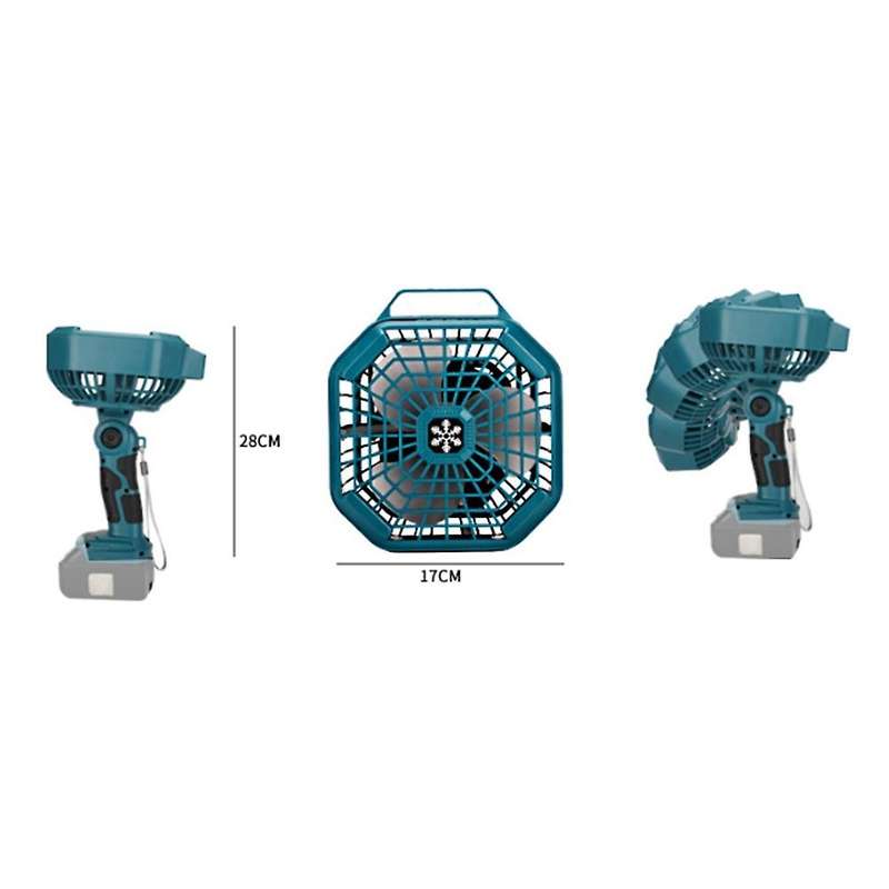 Vertical Fan Usb Fan for Makita 18v Lithium Battery with Light