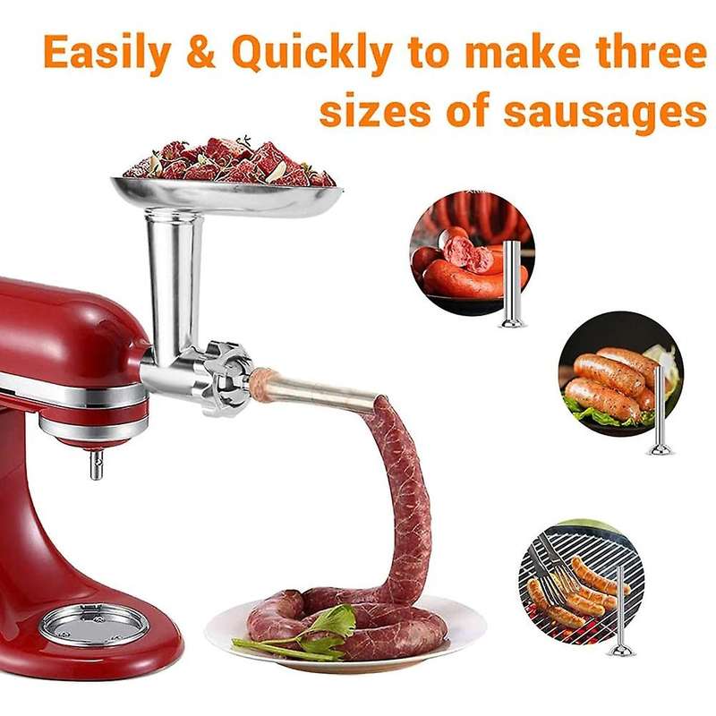 Grinder Attachments for Kitchenaid ,including Plates & Stuffers