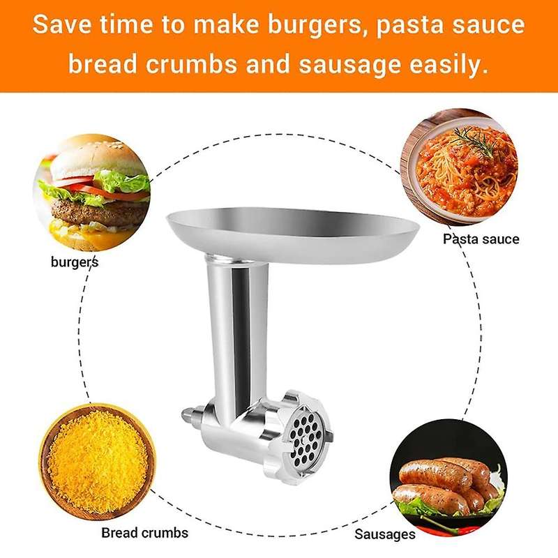 Grinder Attachments for Kitchenaid ,including Plates & Stuffers