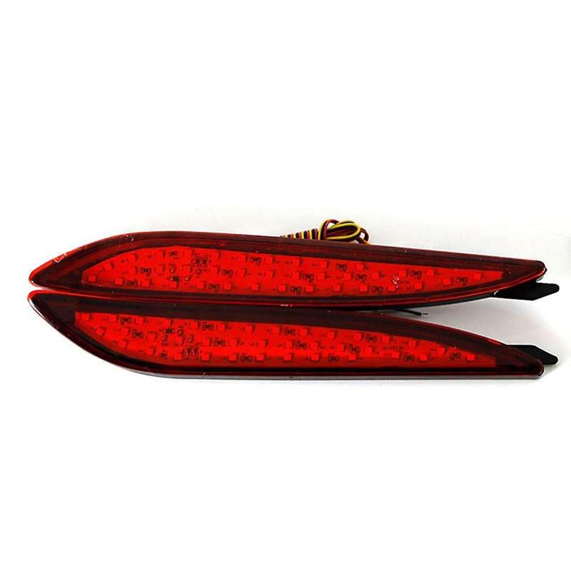 1 Pair Car Led Rear Bumper Tail Light for Hyundai Elantra 2012-2014