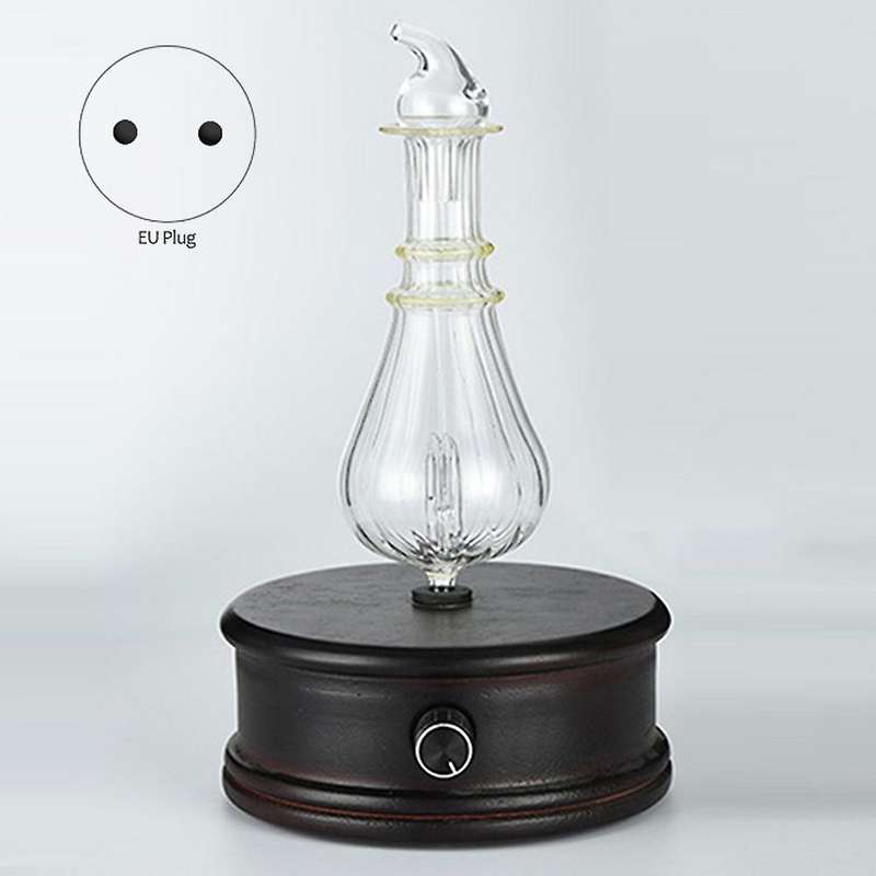 Negative Ion Air Humidifier for Car Home Office,bronze Black,eu Plug