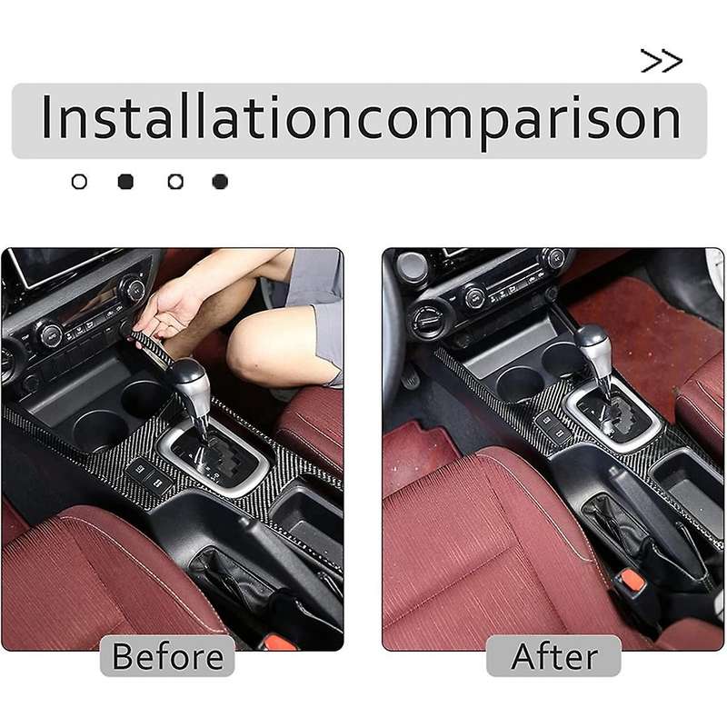 For Toyota Hilux 15-21 Control Gear Shift Panel Cover Gearshift Frame