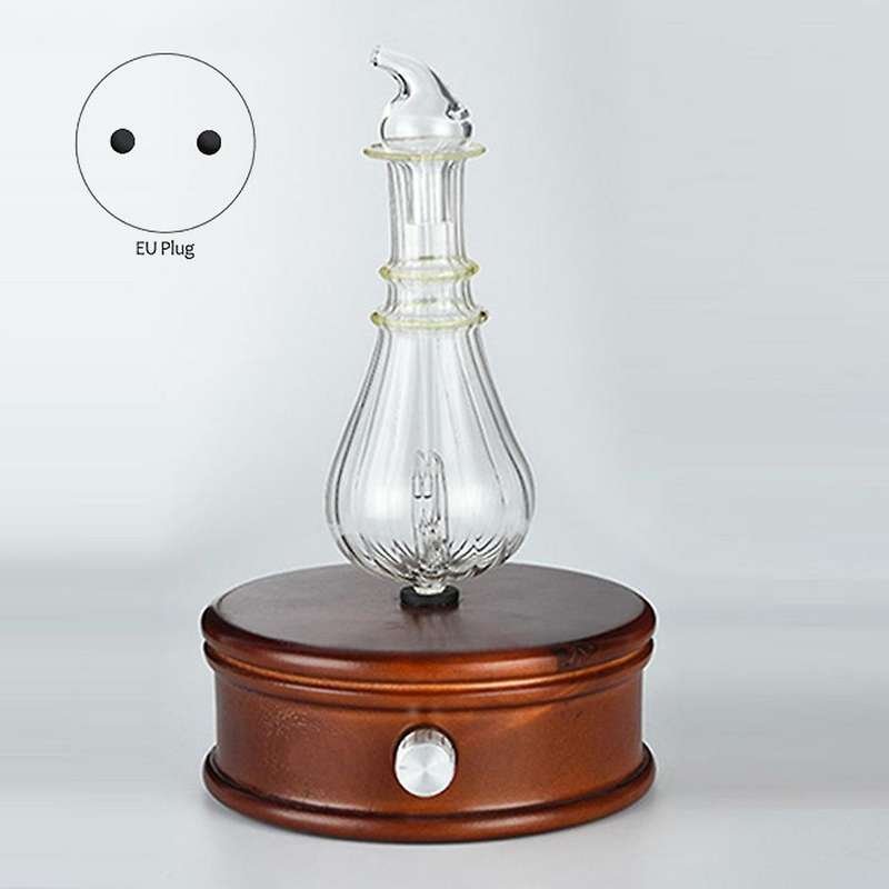 Negative Ion Air Humidifier for Car Home Office,bronze Red,eu Plug