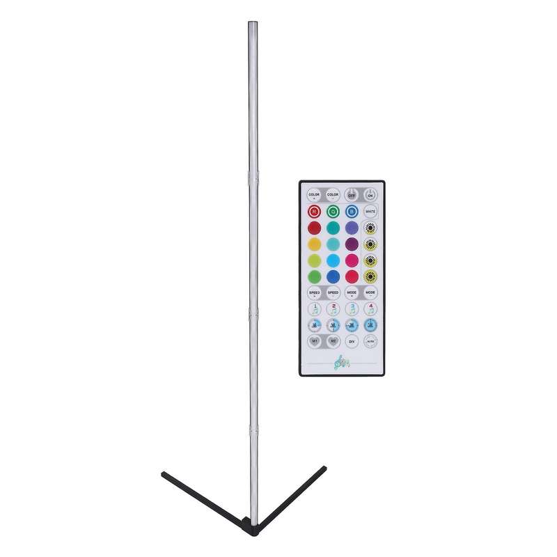 Home Led Floor Lamp,rgb Mood Color Lighting Corner Lamp Us Plug