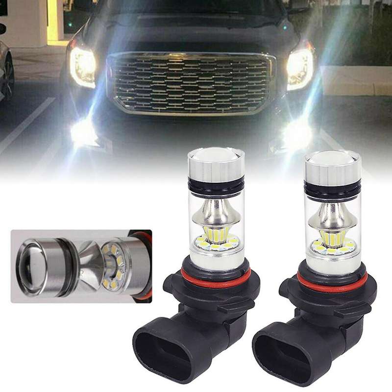 10pcs Led Bulb H11 H8 H9 H16 100w 6000k 2323 Daytime Running Light