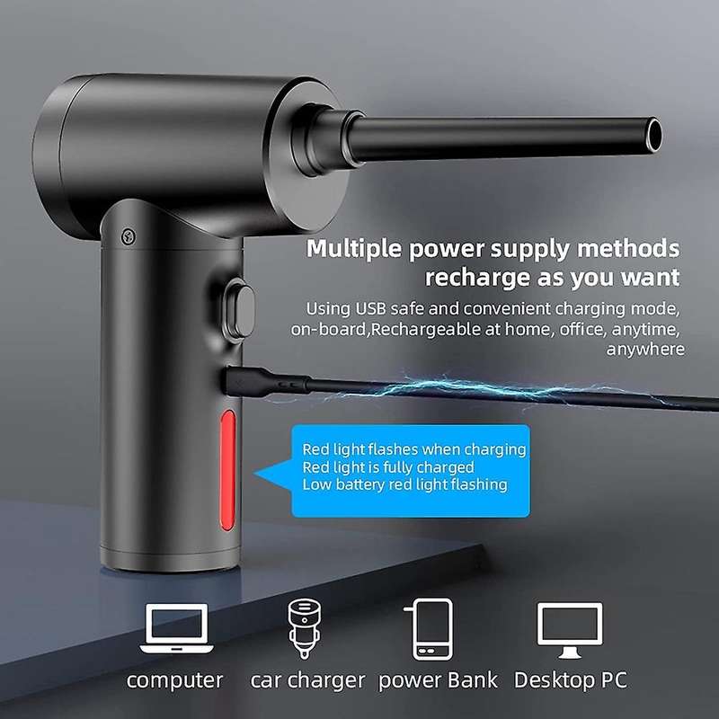 50000 Rpm Compressed Air Duster for Cleaning Laptops Dust Collector
