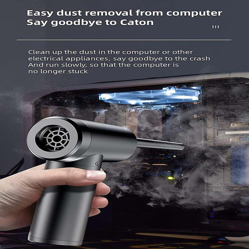 50000 Rpm Compressed Air Duster for Cleaning Laptops Dust Collector