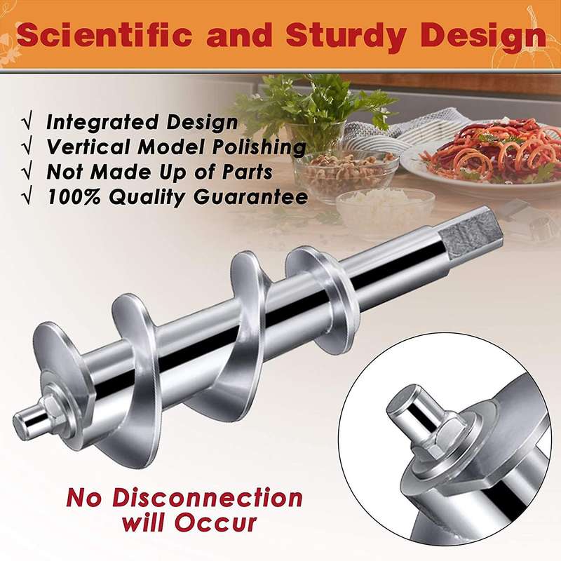 Metal Food Grinder Attachment for Kitchenaid Stand Mixers
