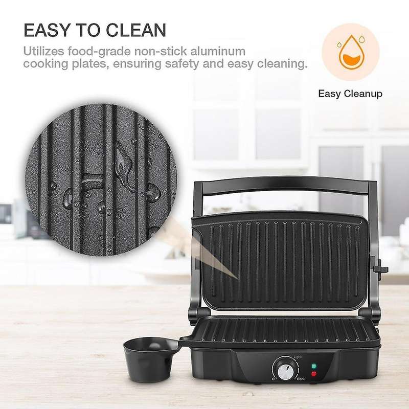 750w Household Mini Steak Machine Non Stick Surface Grill Eu Plug