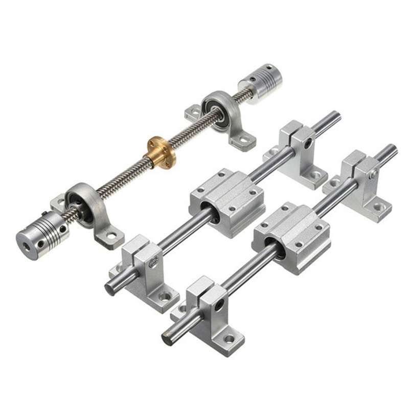 30pcs 200mm Optical Axis Guide Aluminum Slide Bushing Cnc Parts