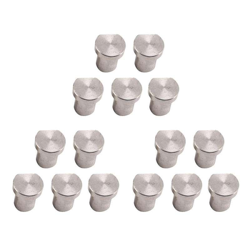 15pcs Stainless Steel Workbench Peg Brake Stops Clamp Woodworking