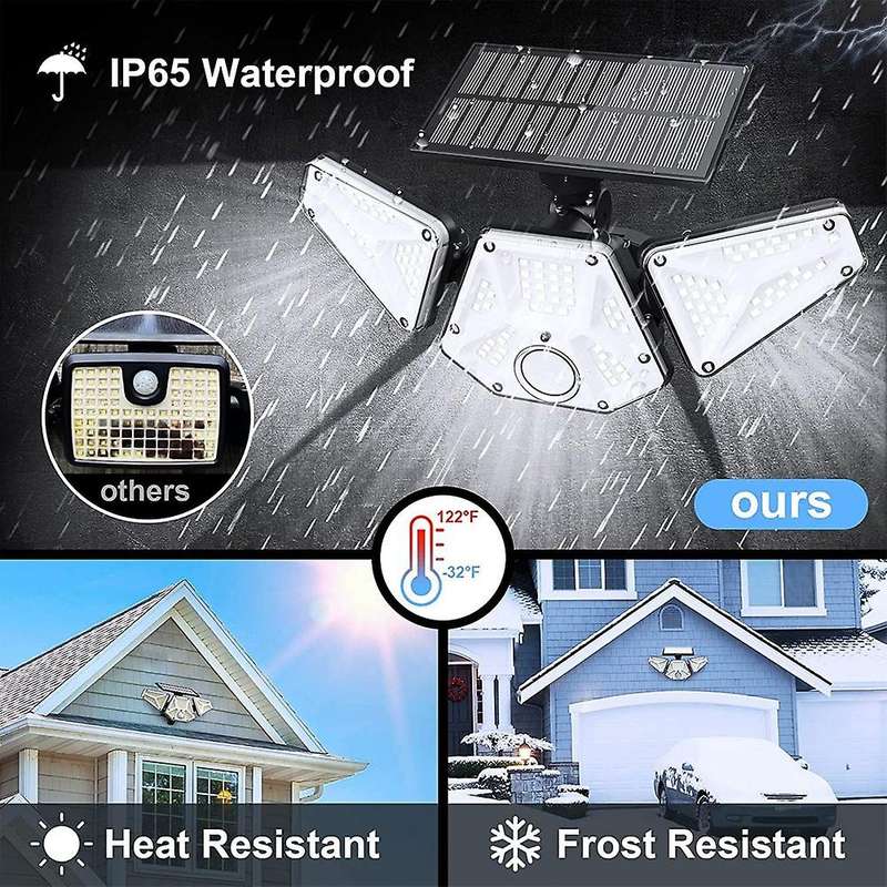 2000lm Wireless Flood Lighting Powered Security Light