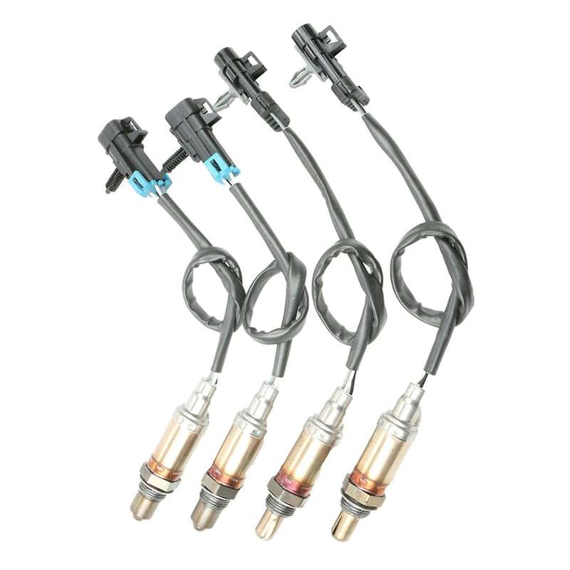 4x Upstream Downstream O2 Oxygen Sensor for Chevy Silverado Sierra