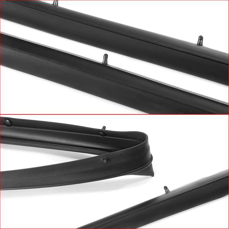 Set Of 4 Front and Rear Lower Door Weather Strip Seal Kit for Ford