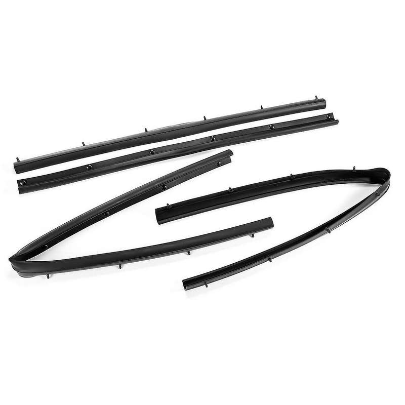 Set Of 4 Front and Rear Lower Door Weather Strip Seal Kit for Ford