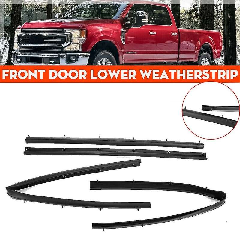 Set Of 4 Front and Rear Lower Door Weather Strip Seal Kit for Ford
