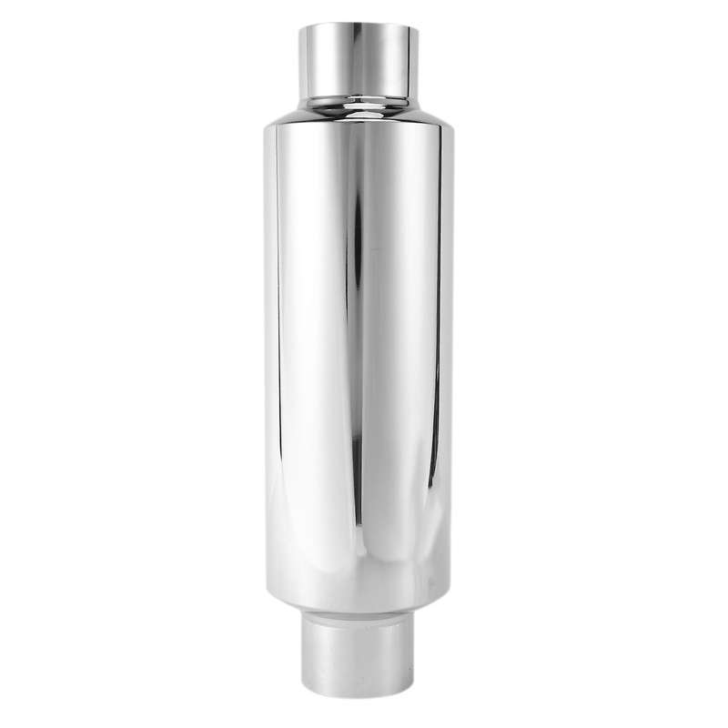 Car Exhaust Muffler 2.5inch Inlet Stainless Steel Universal Resonator