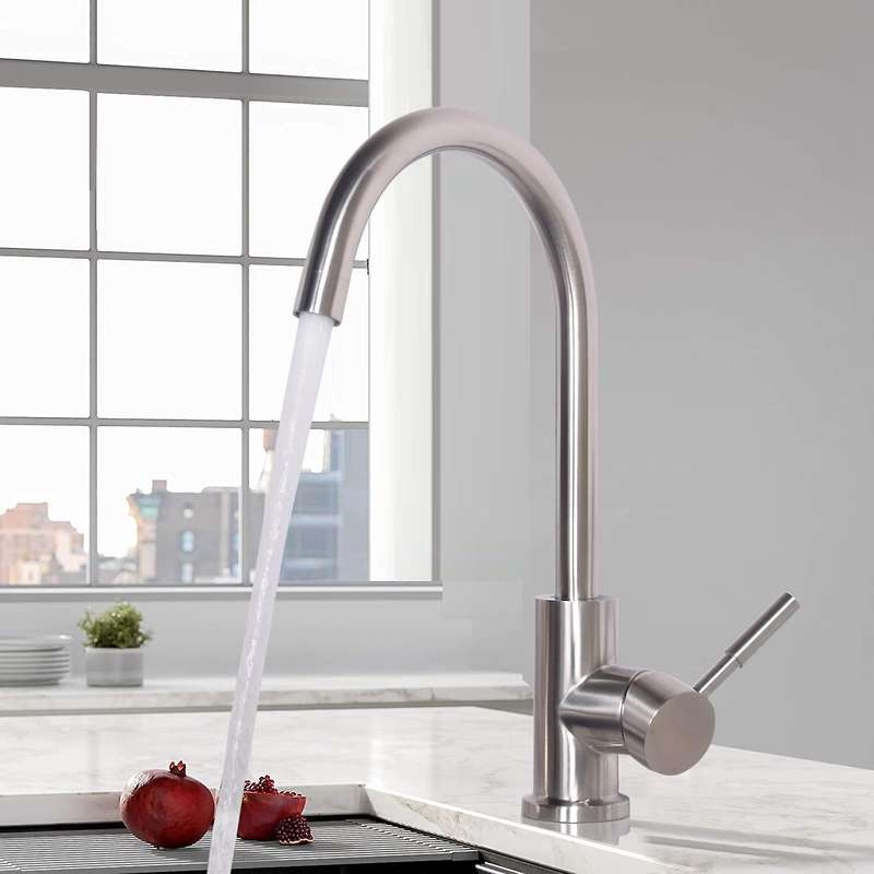 Kitchen Faucet,stainless Steel for Laundry Bar Kitchen Sink